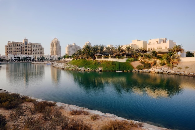 Pueblo de Al Hamra al amanecer