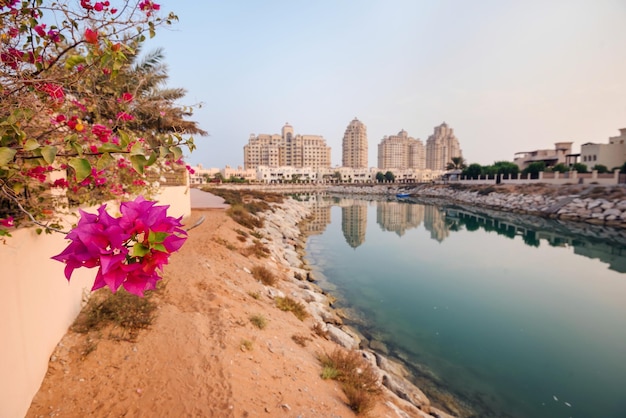 Pueblo de Al Hamra al amanecer