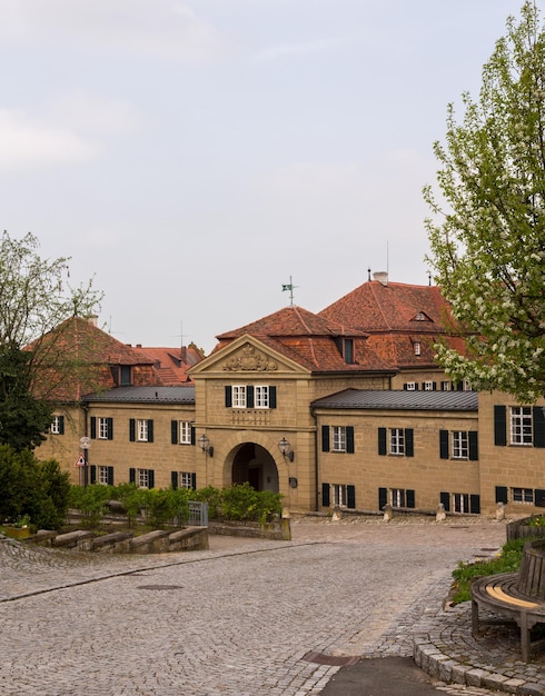 Pueblo bávaro de Castell en Baviera Alemania