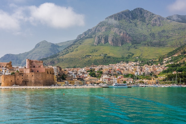 Pueblo de castellammare del golfo