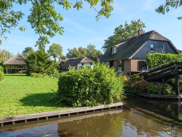 Foto el pueblo de giethoorn