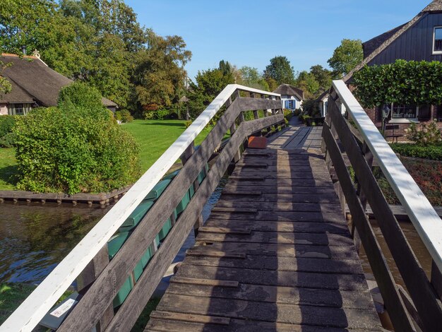 Foto el pueblo de giethoorn