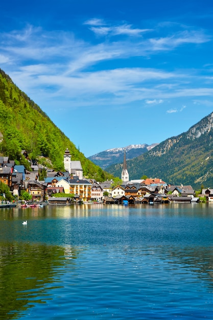 Pueblo de Hallstatt, Austria