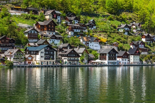 Pueblo de Hallstatt, Austria