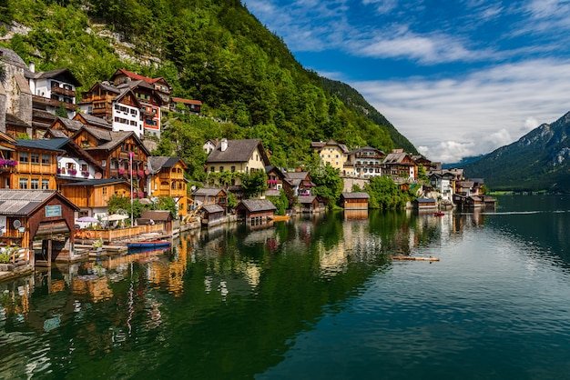 Pueblo de Hallstatt