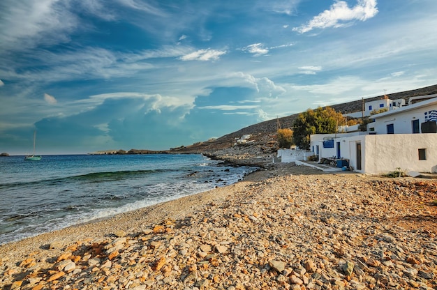 Pueblo de Karavostasi en Folegandros Grecia