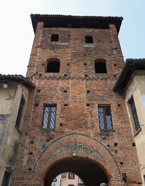 Pueblo medieval de Ricetto en Candelo