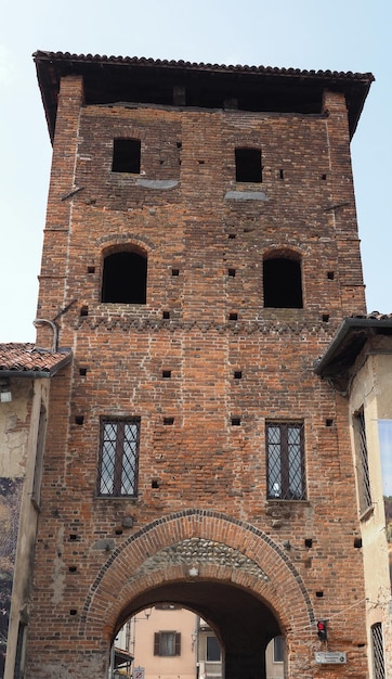 Pueblo medieval de Ricetto en Candelo