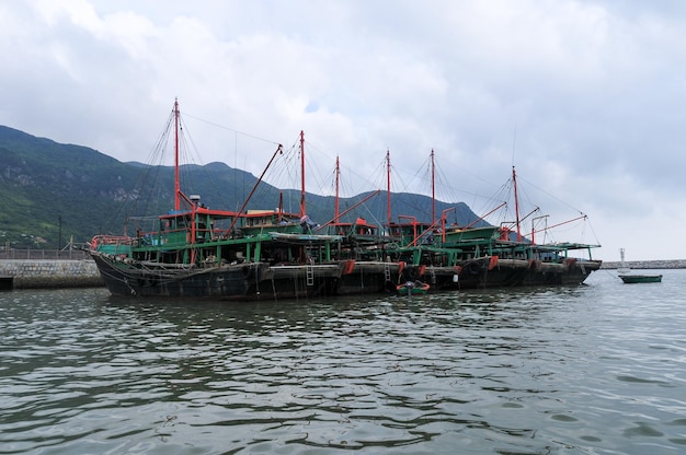 El pueblo de pescadores de Tai O en Hong Kong