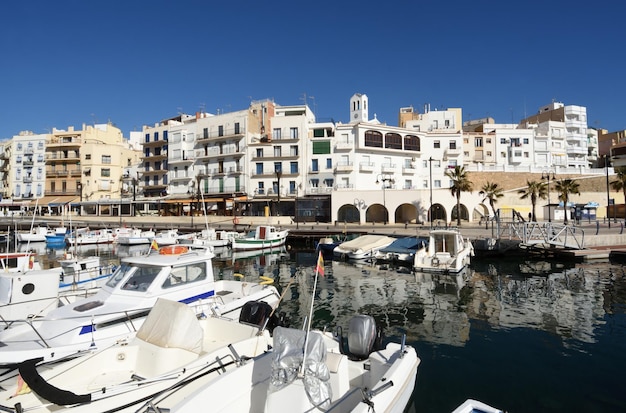 Pueblo pesquero de La Ametlla de Mar Costa Dorada provincia de Tarragona Cataluña