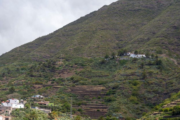 Pueblo de Taganana en la isla de Tenerife Islas Canarias España