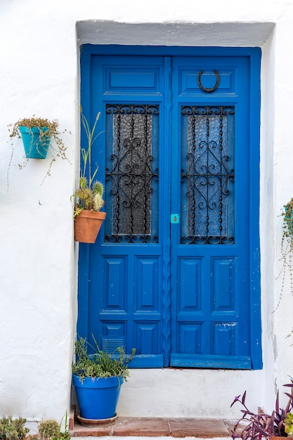 Pueblos blancos típicos andaluces españoles