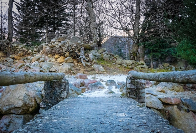 Puente de acceso camino a Refugio Conangles