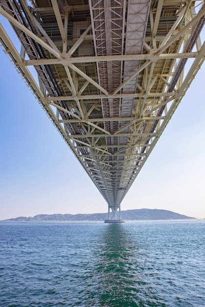 Puente Akashi Kaikyo, Kobe, Japón.