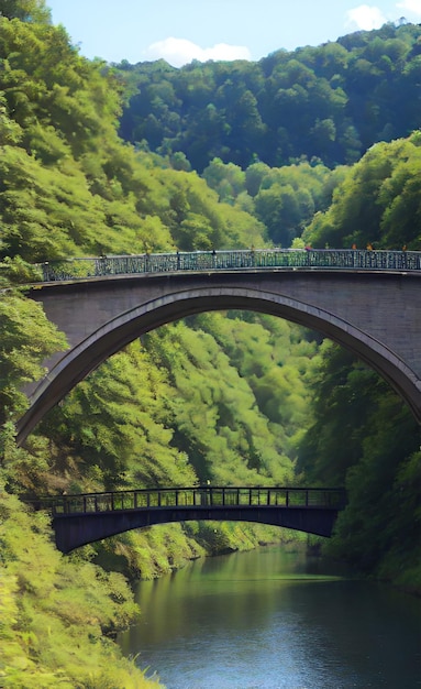 Foto el puente artístico