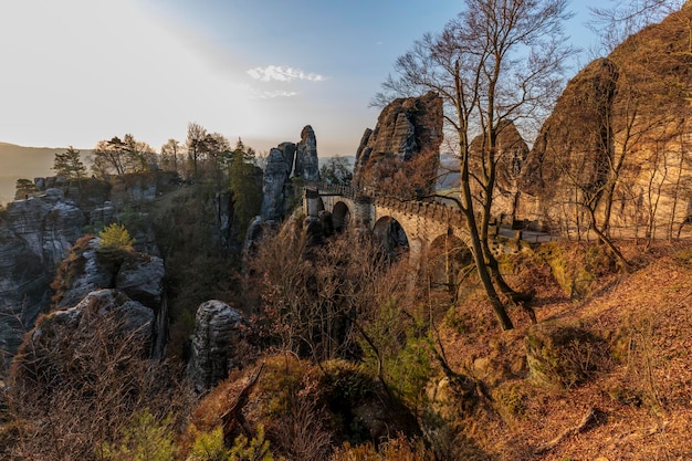 Puente Bastei Suiza Sajona Alemania