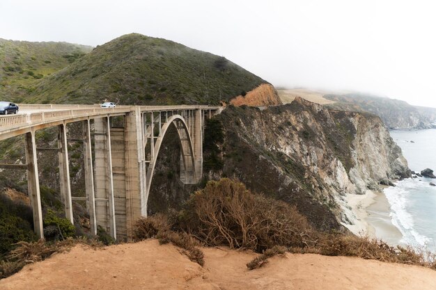 Foto puente de bixby creek, california foto tomada en julio de 2022