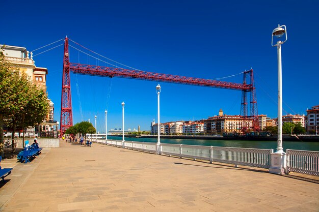 Puente de Bizkaia en el País Vasco