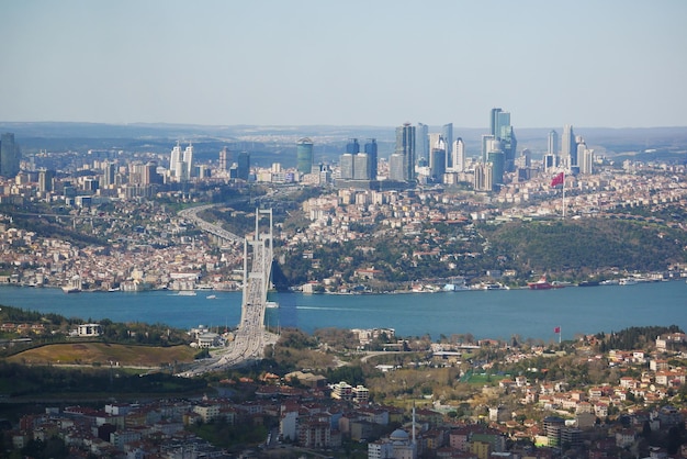 Puente del Bósforo en Estambul Turquía