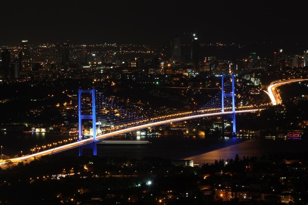 Puente del Bósforo desde Estambul Turquía