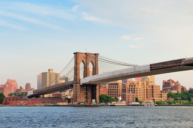 puente de brooklyn manhattan ciudad de nueva york