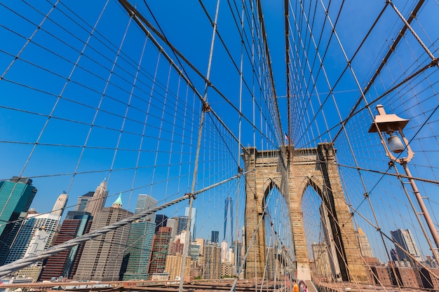 Puente de Brooklyn y Manhattan Ciudad de Nueva York