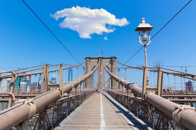 Puente de Brooklyn y Manhattan Ciudad de Nueva York