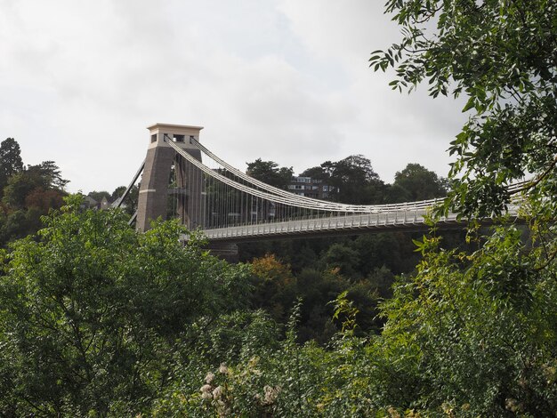 Foto puente colgante de clifton en bristol