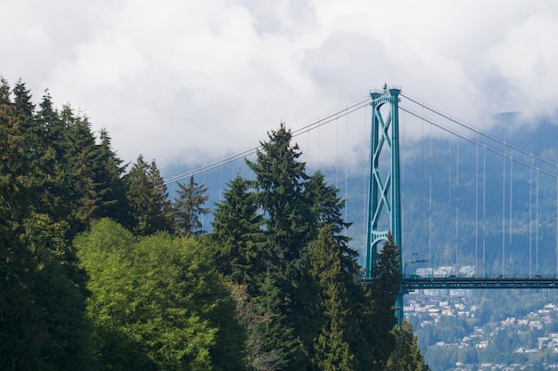 Puente Lion's Gate en Vancouver Colombia Británica