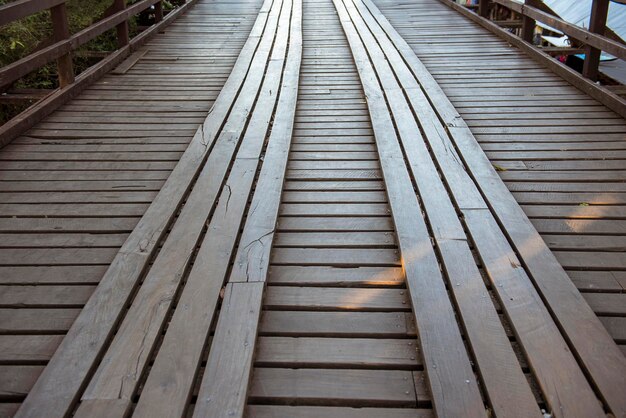 Puente de madera