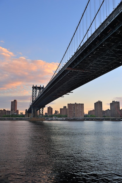 Puente de Manhattan de Nueva York