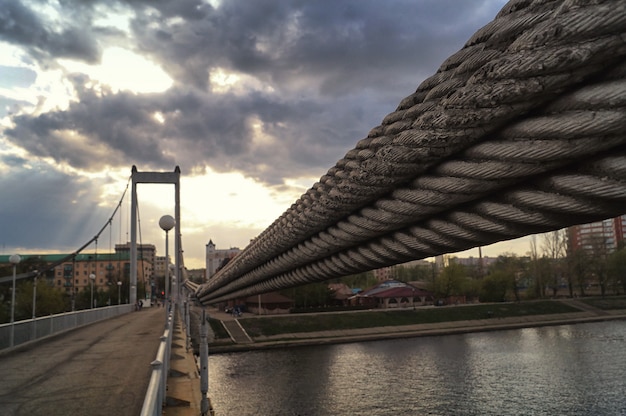 Puente Penza sobre el río Sura