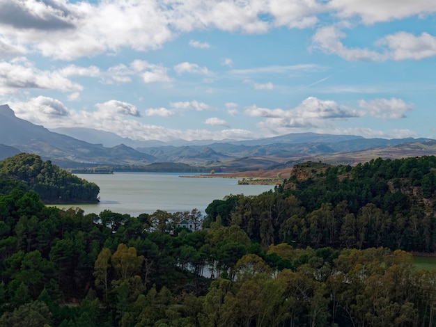 Puente, Presa y Embalse del Conde De Guadalhorce, Andalucía