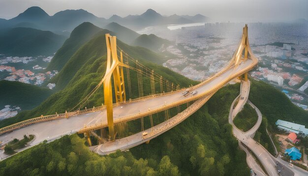 un puente que tiene la palabra puente en él