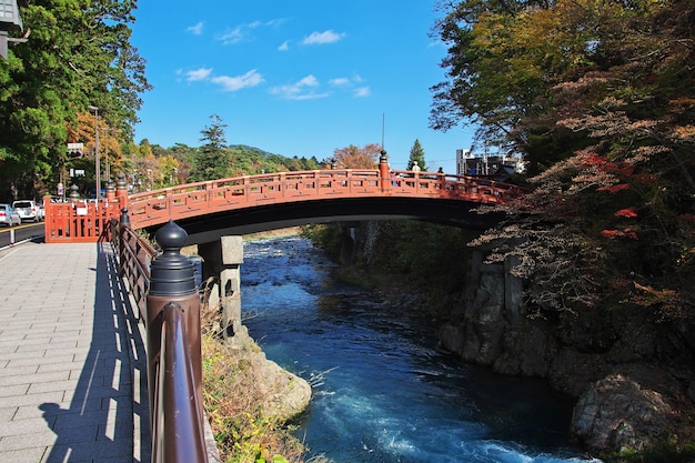 Puente Shinkyo en Nikko Japón