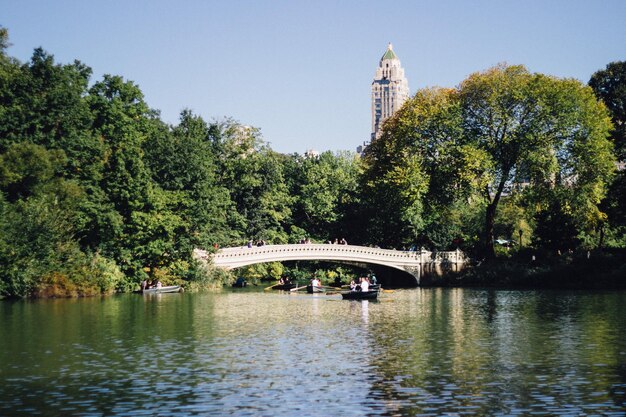 Foto puente sobre el río