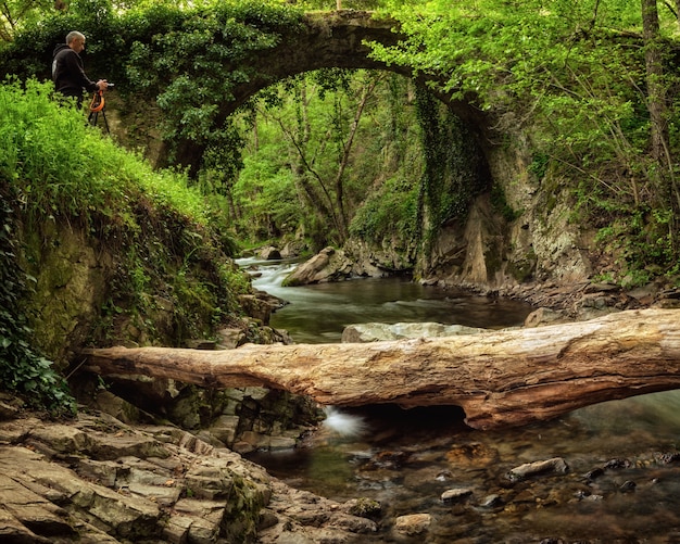 Puente sobre el rio