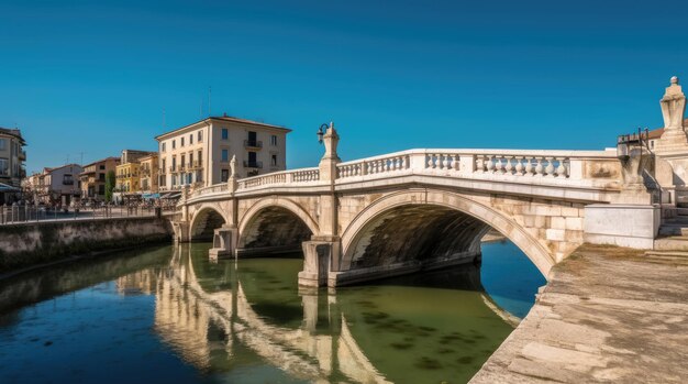 Puente de Tiberius Ponte di Tiberio en Rimini Italia