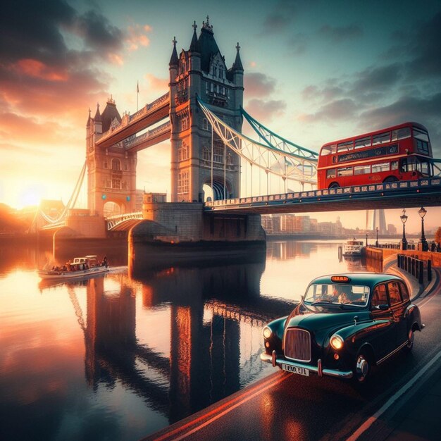 El puente de la Torre de Londres.
