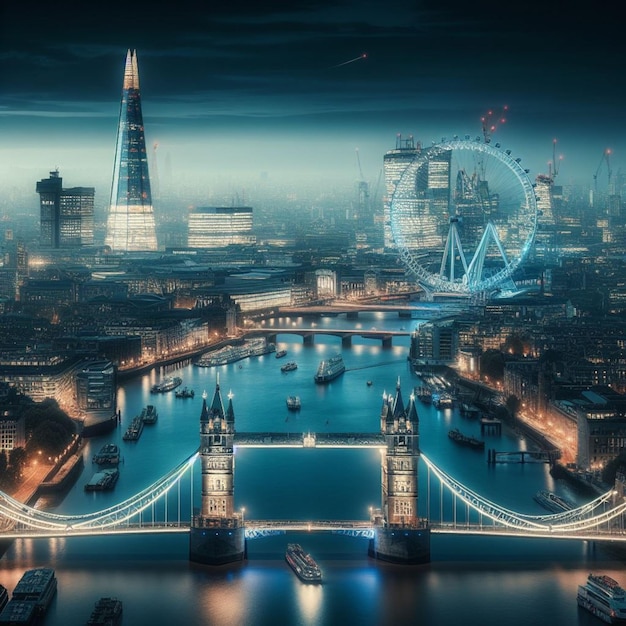 Foto el puente de la torre de londres.