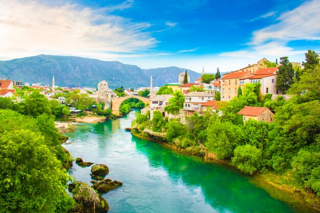 Puente Viejo en Mostar, Bosnia y Herzegovina