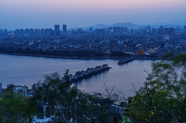 Puente Xiangzi de la ciudad de Guangdong Chaozhou China