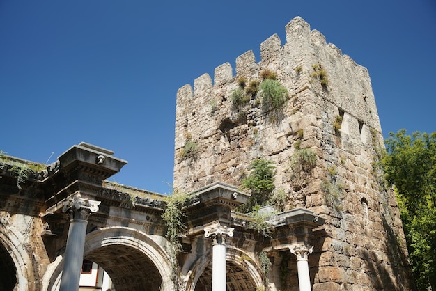 Puerta de Adriano en Antalya Turkiye