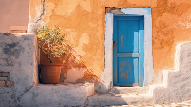 Foto puerta antigua de un pueblo remoto en italia