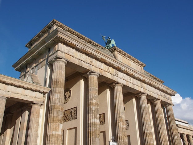 Puerta de Brandenburgo en Berlín