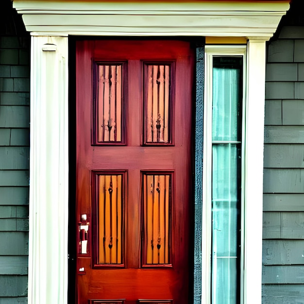 Puerta de la casa