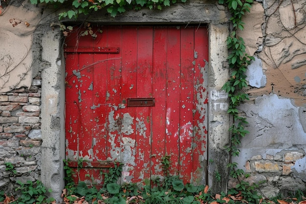 Puerta delantera del invernadero