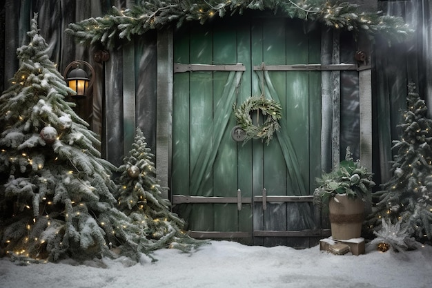 La puerta de entrada de Navidad
