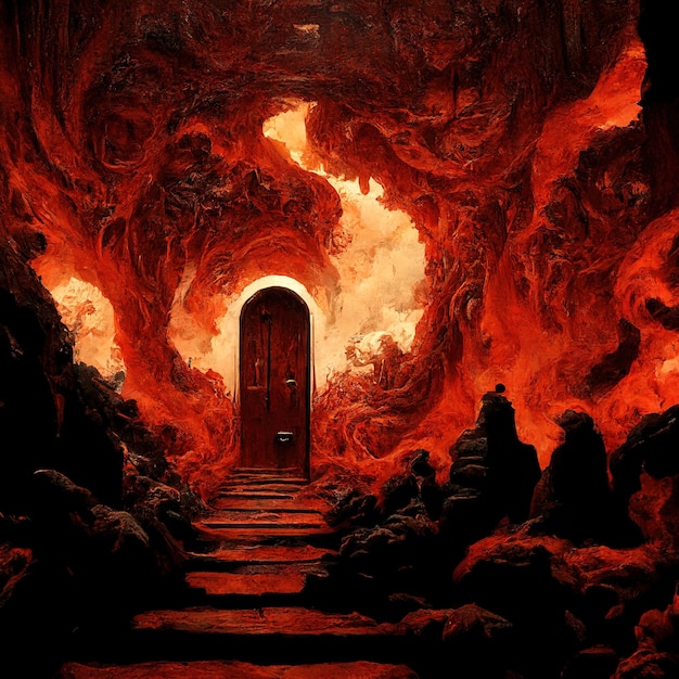 puerta del infierno