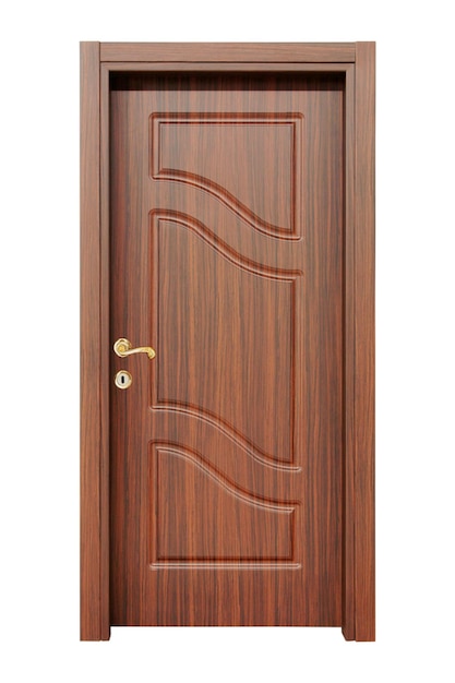 Puerta interior de madera moderna